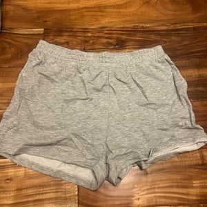 Gray shorts